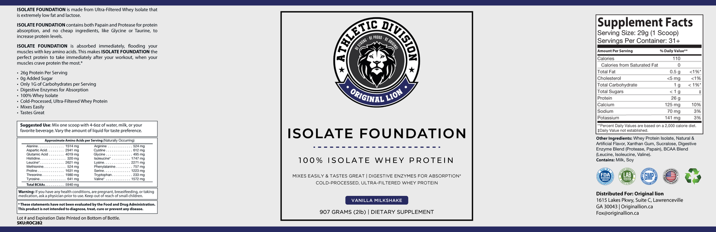 Isolate Foundation